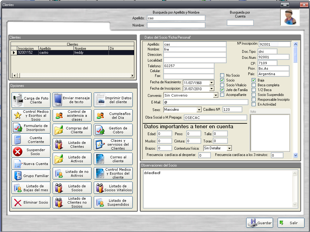 Gestion Clientes